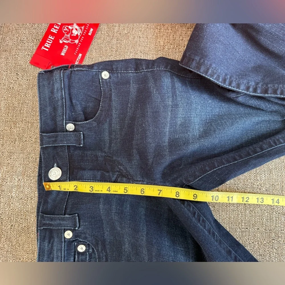 NWT True Religion Women's Stella Skinny Fit Stretch Jeans in Bedazzled